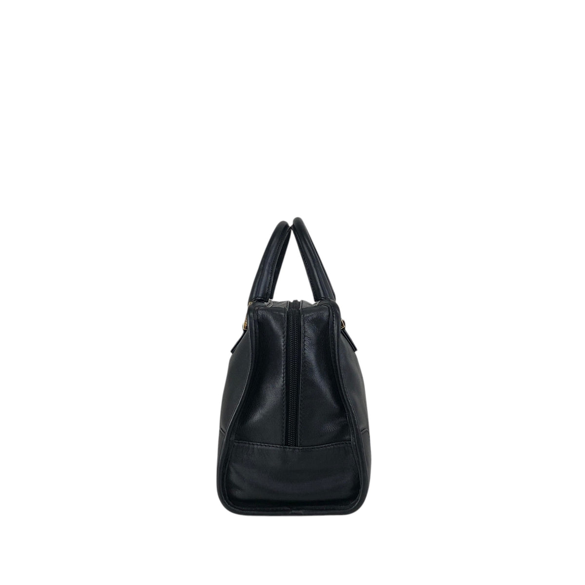 LOEWE Amazona Anagram Small Boston bag Handbag Black Vintage jeeyya