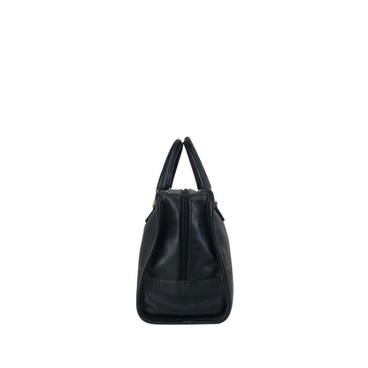 LOEWE Amazona Anagram Small Boston bag Handbag Black Vintage jeeyya