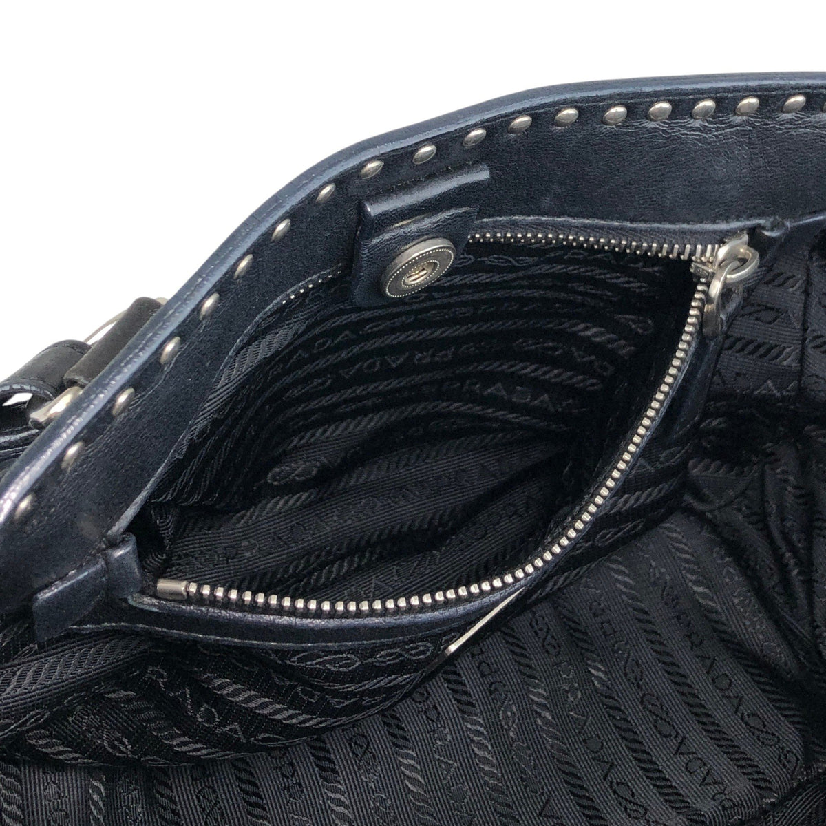 PRADA Totebag Black Vintage dgrztj