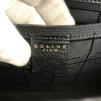 CELINE Turn Lock Shoulder bag Black Vintage ni6cxe