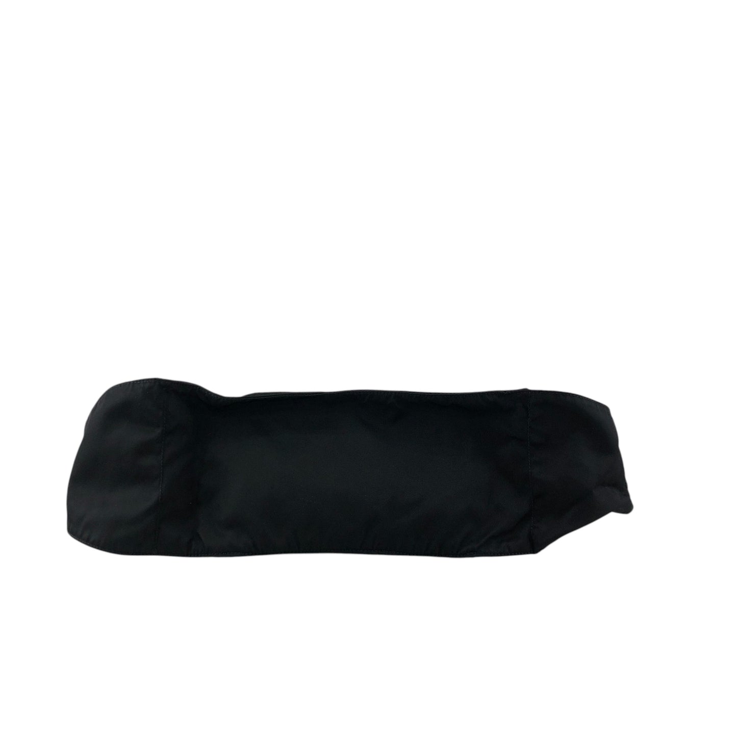 PRADA Tessuto Triangle Logo Sling bag Black Vintage hpnycc