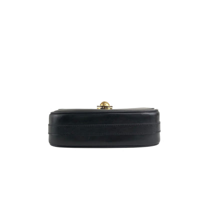 CELINE Starball Shoulder bag Black Vintage 7skrtb