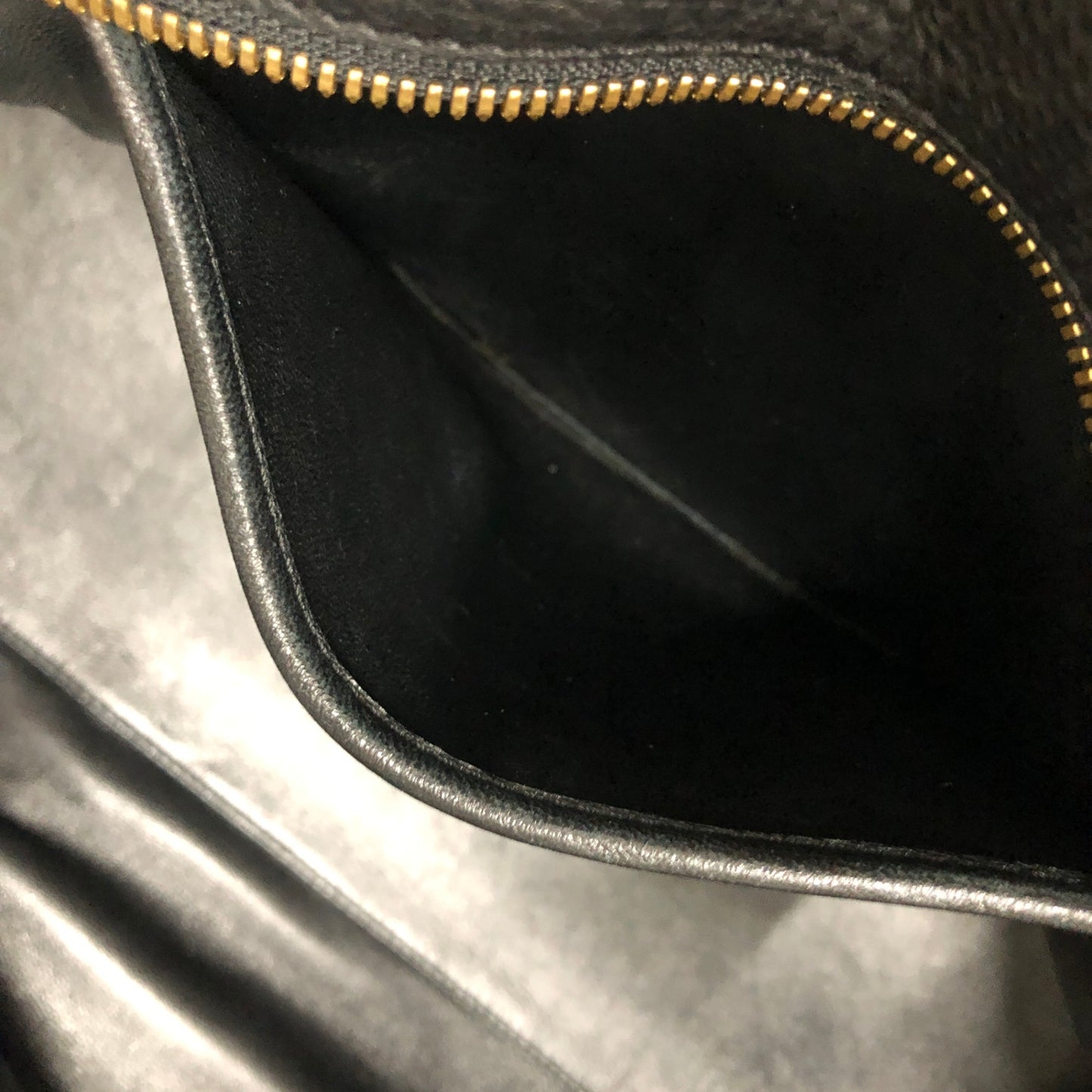 LOEWE Amazona36 Anagram Boston bag Handbag Black Vintage gwsi3e