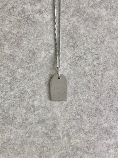 Christian Dior Logo Necklace White Vintage ncud5k