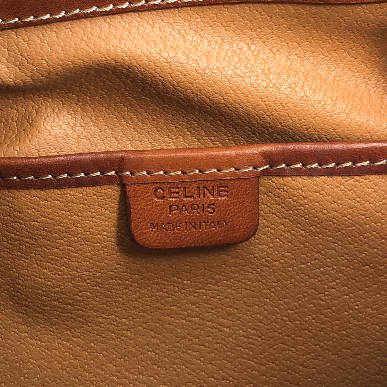 CELINE Macadam Backpack Brown Vintage gz2nkr