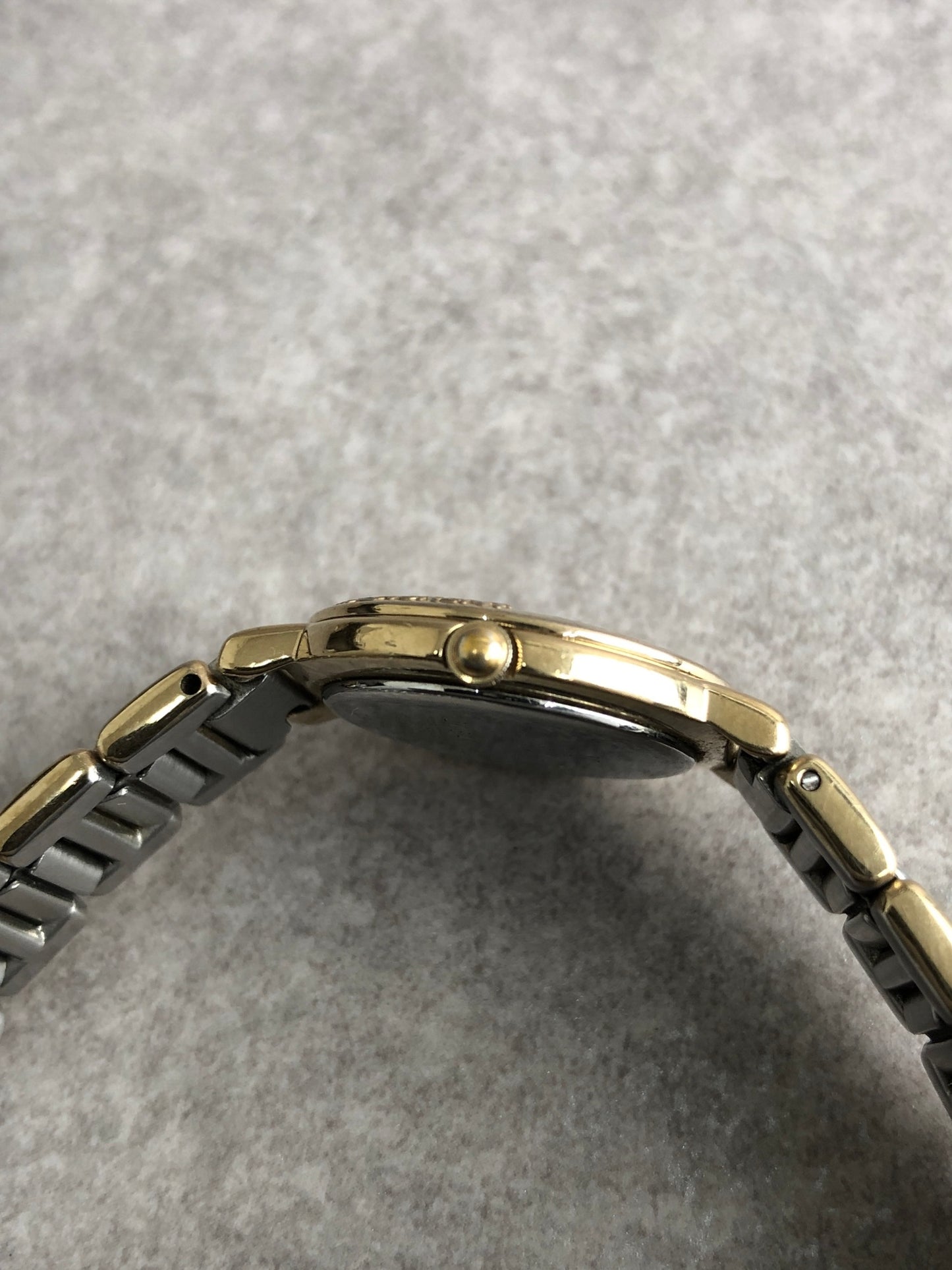 Yves Saint Laurent Quartz Watch Silver×Gold 2200-229789Y Vintage 8788ff