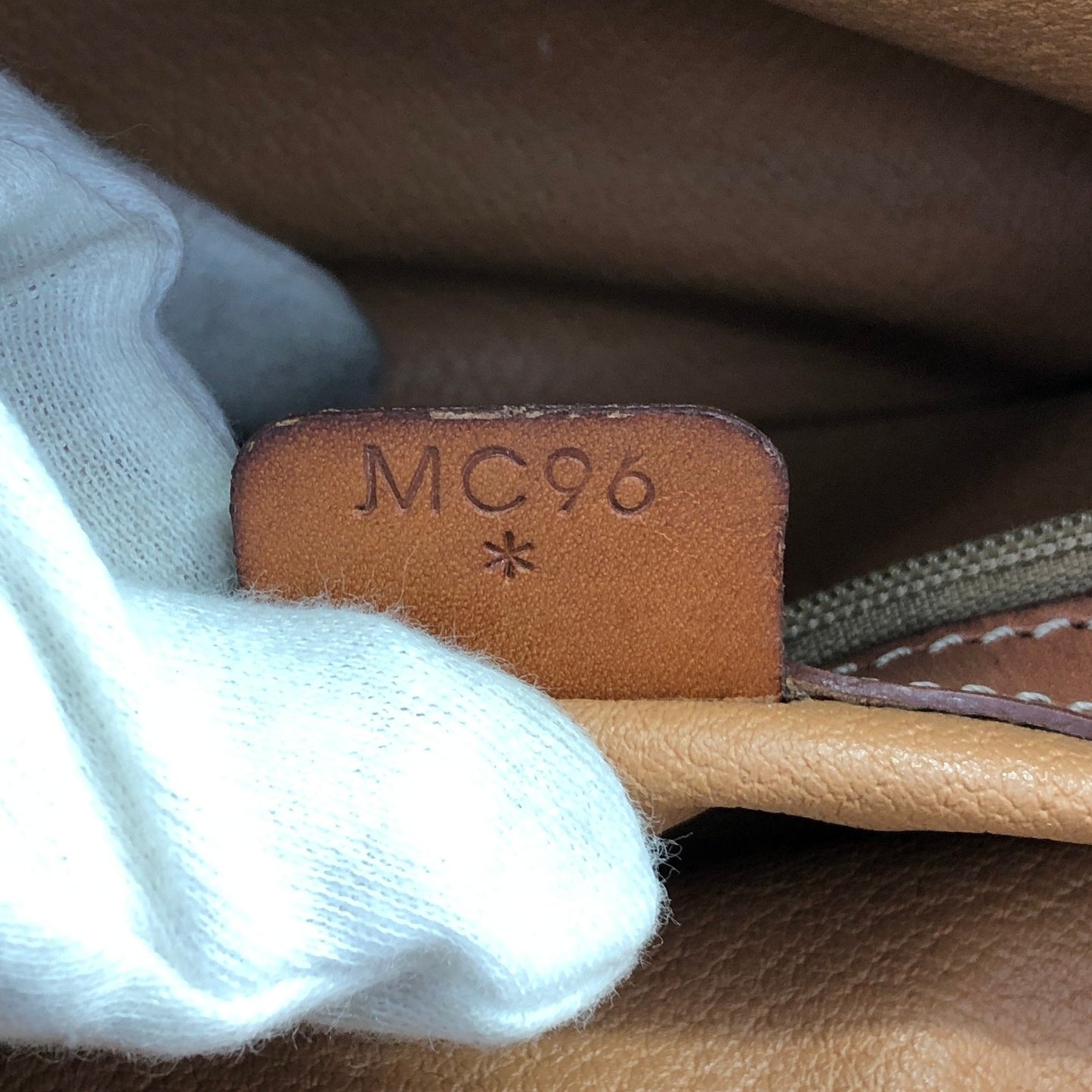 CELINE Macadam Logo Handbag Totebag Brown Vintage idxpny