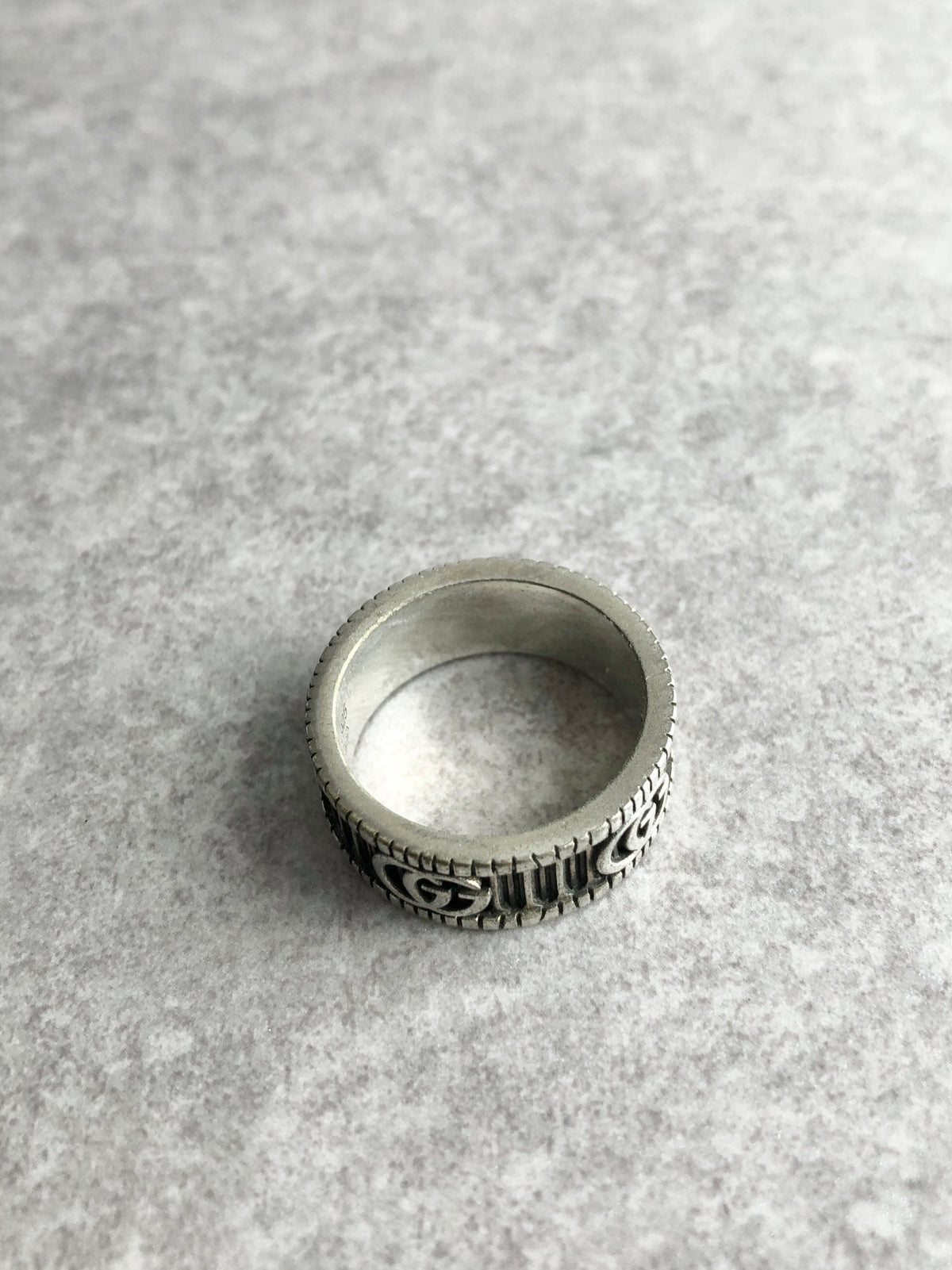 GUCCI SILVER925 Ring Silver Vintage hxr6ev