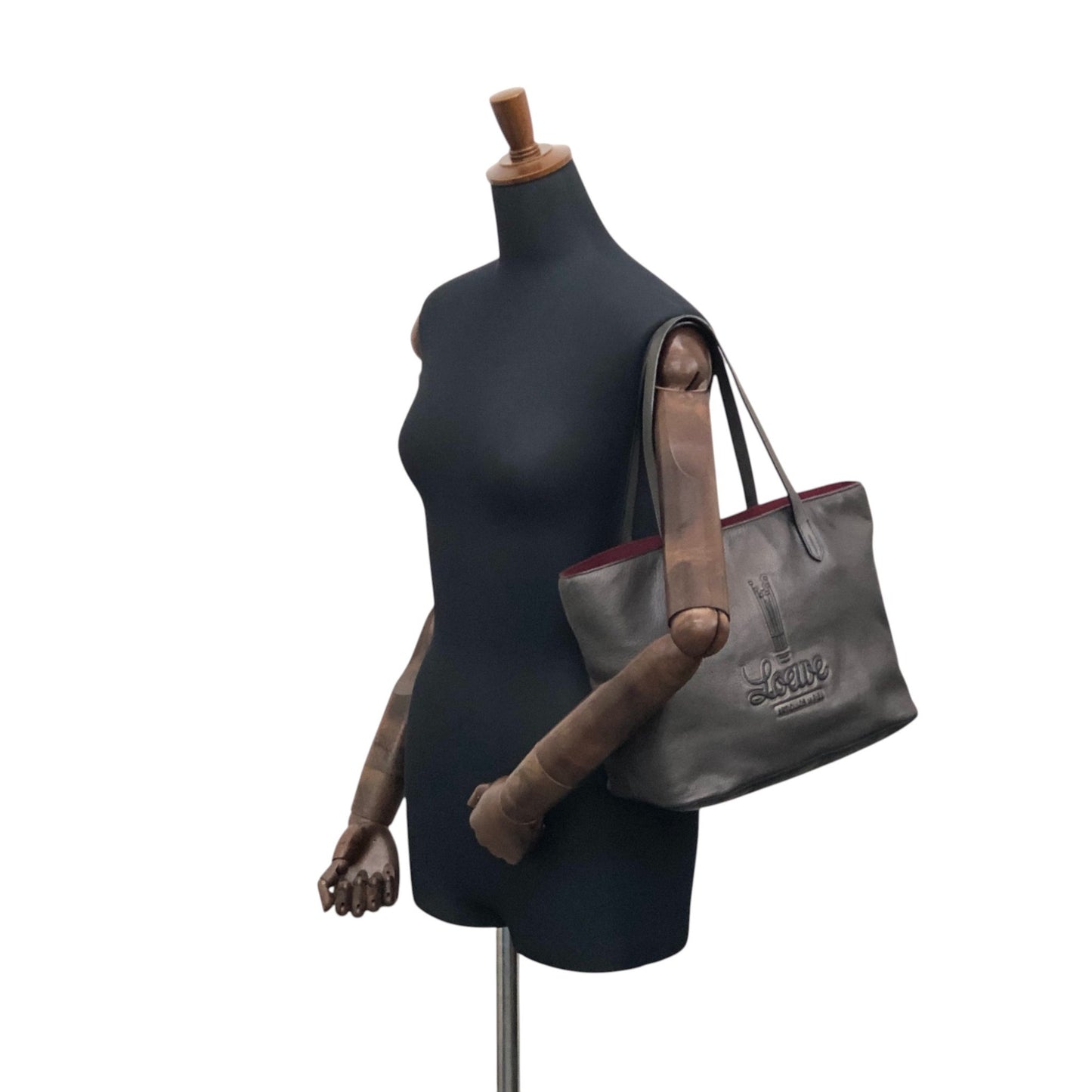 LOEWE Logo Totebag Bronze Vintage s8wfig