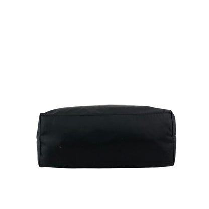 PRADA Tessuto Triangle Logo Totebag Black Vintage gy3es2