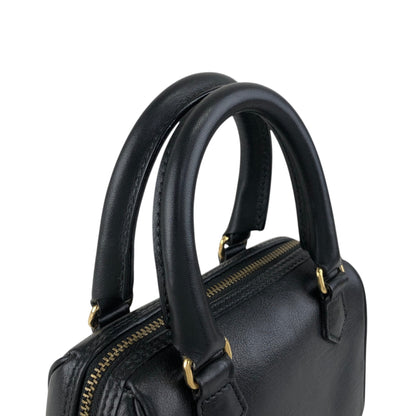 CELINE Two-way Small Boston bag Shoulder bag Black Vintage xd3b63