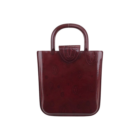 Cartier Handbag Red Vintage 6ntyn7