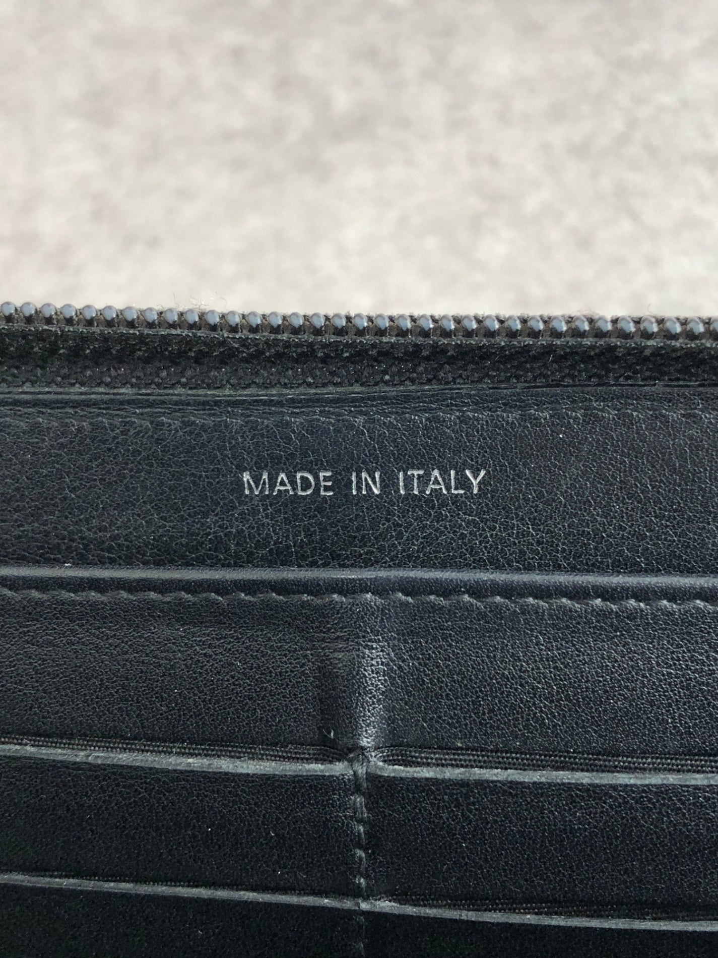 CHANEL Coco Mark Long Wallet Black Vintage cvjxwf