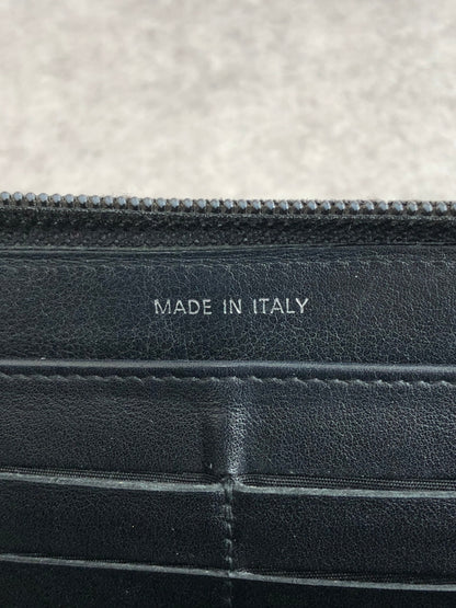CHANEL Coco Mark Long Wallet Black Vintage cvjxwf