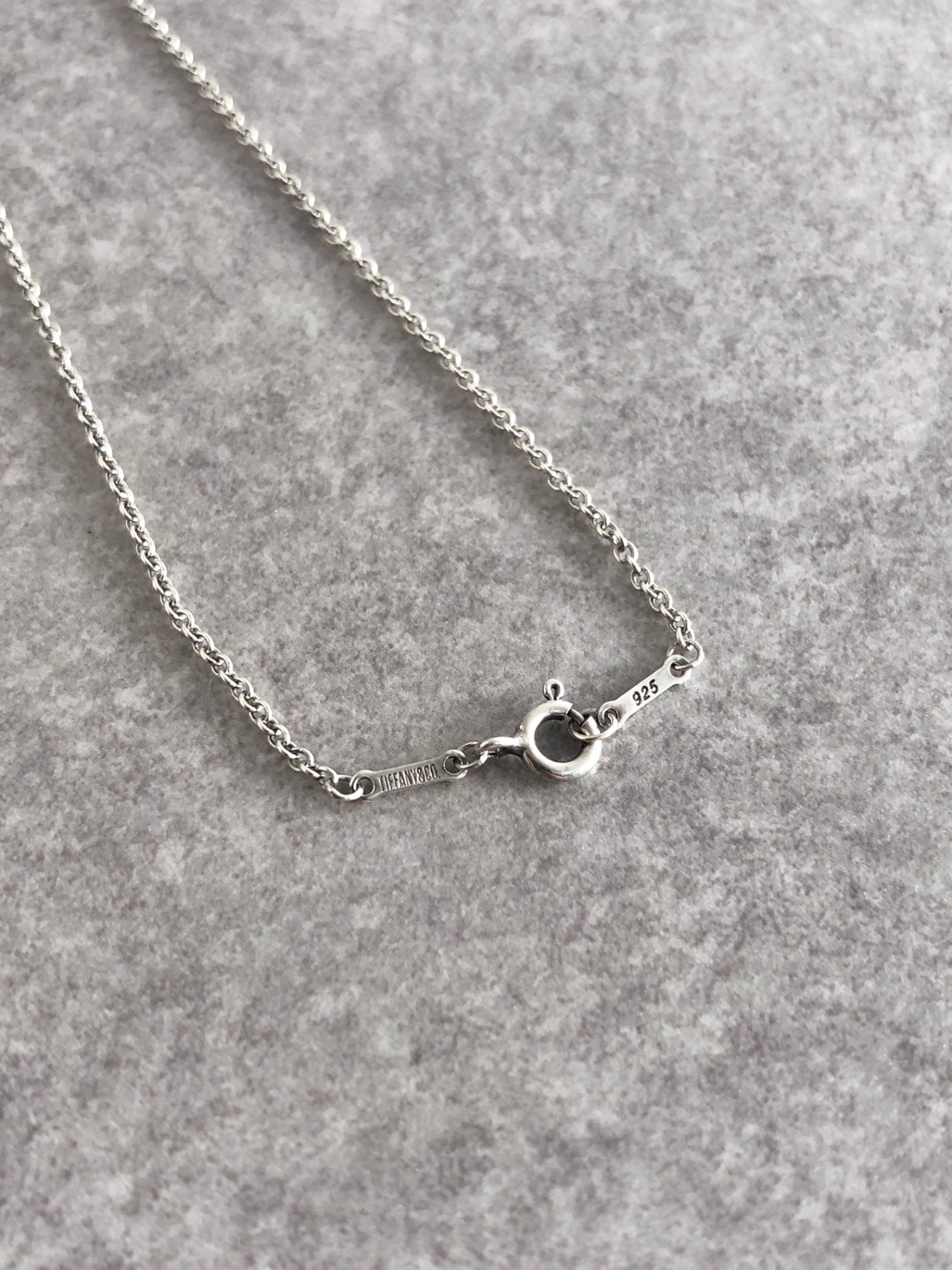 Tiffany & Co. Necklace Silver Vintage 5e8zue