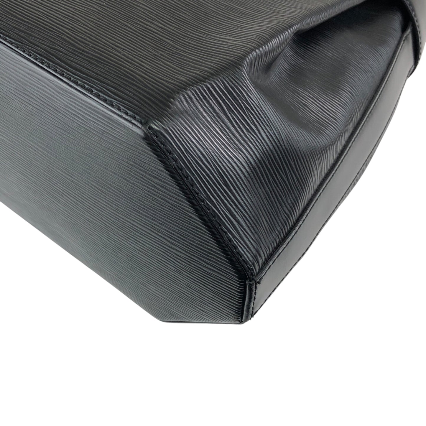 LOUIS VUITTON Epi Shoulder bag Black Vintage st4rdc