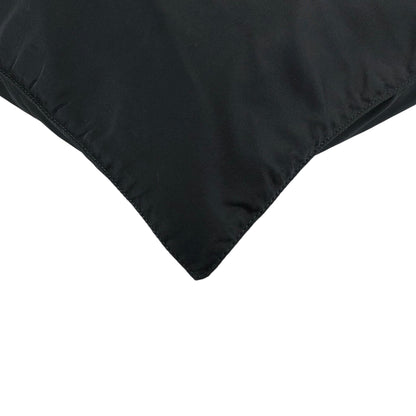 PRADA Tessuto Triangle Logo Totebag Black Vintage t7z4fj