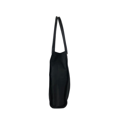 PRADA Tessuto Triangle Logo Totebag Black Vintage xs7v7s