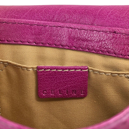 CELINE Stud Small Shoulder bag Pink Vintage hvizvp