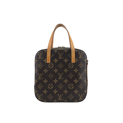 LOUIS VUITTON Monogram Two-way Handbag Shoulder bag Brown Vintage uvzzvg