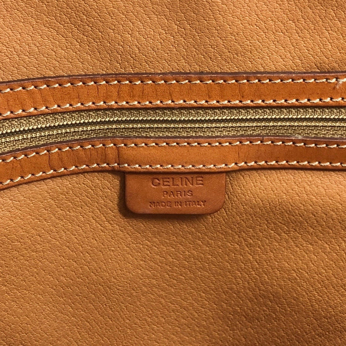 CELINE Macadam Blason Totebag Brown Vintage g7dsz6