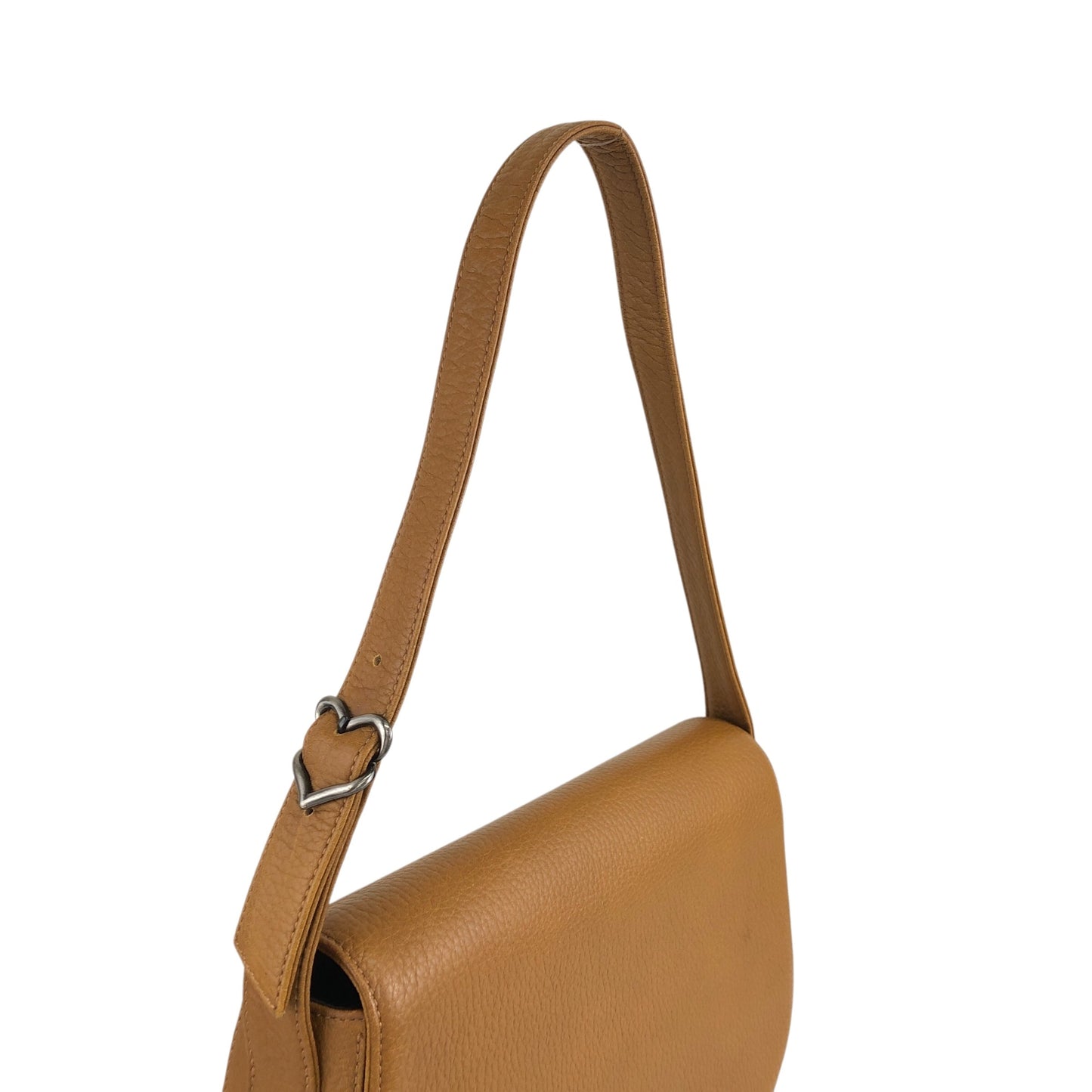 Yves Saint Laurent Logo Shoulder bag Brown Vintage 24deyg