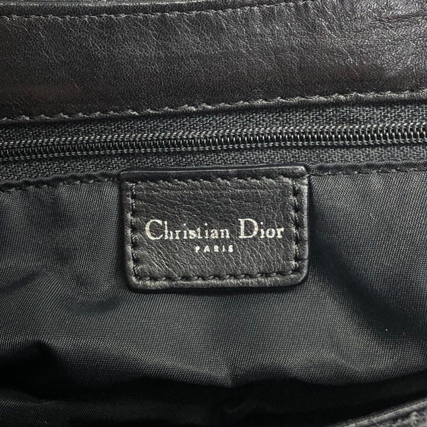 Christian Dior Street Chic Shoulder bag Black Vintage xfjbc7