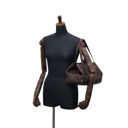 CELINE Blason Totebag Brown Vintage 7dzt2e