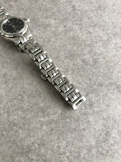 GUCCI GG Watch Silver 9040L Vintage ewahfk