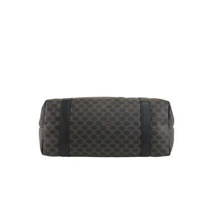 CELINE Macadam Blason Shoulder bag Totebag Black Vintage kxsx5u