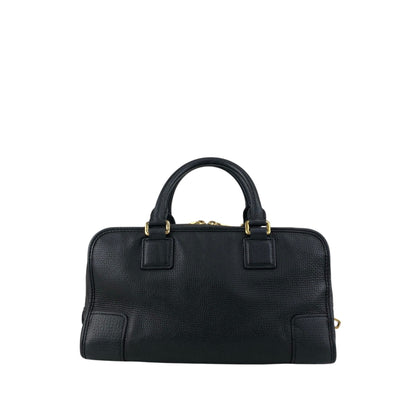 LOEWE Amazona28 Anagram Handbag Boston bag Black Vintage n43dbr