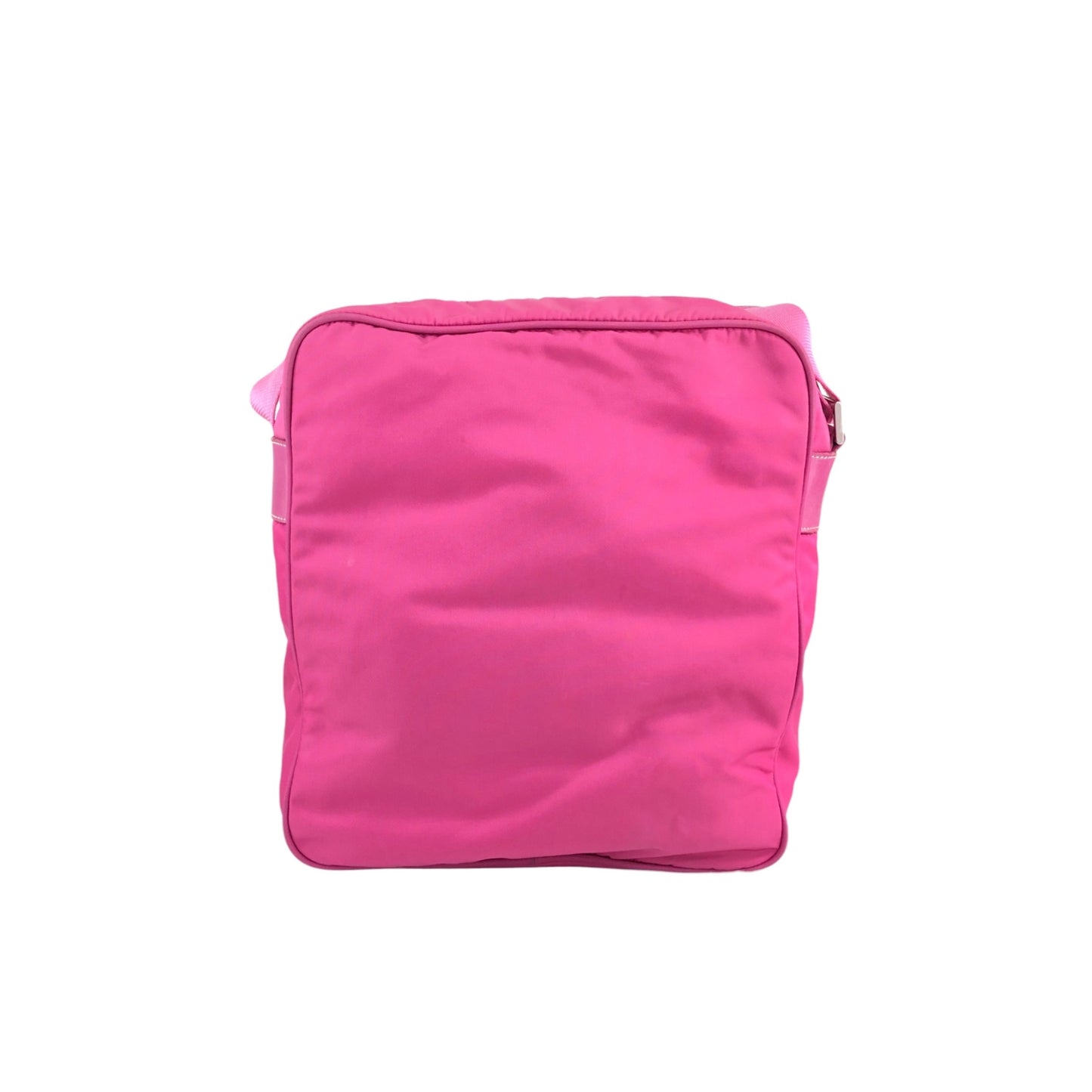 PRADA Triangle Logo Shoulder bag Pink Vintage b2e8ue