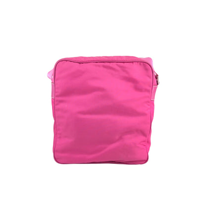 PRADA Triangle Logo Shoulder bag Pink Vintage b2e8ue