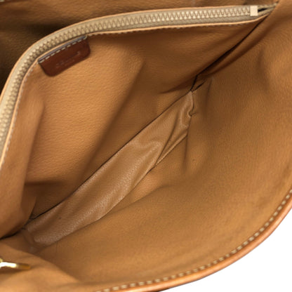 CELINE Macadam  Blason Handbag Totebag Brown Vintage 6gr8j7