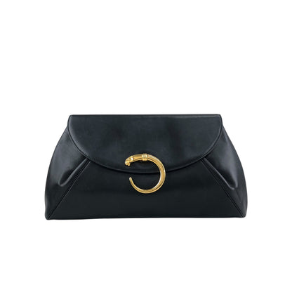 Cartier Clutch bag Black Vintage izesz7