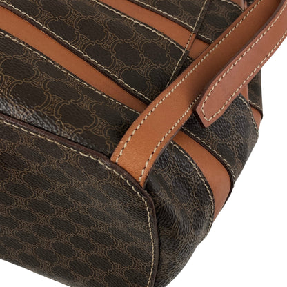CELINE Macadam Backpack Brown Vintage j5v54w