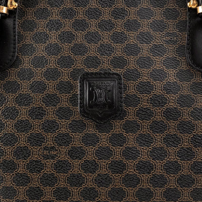 CELINE Macadam Blason Totebag Black Vintage jxzimy