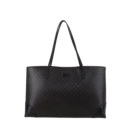 GUCCI Logo Totebag Brown Vintage sjc4yu