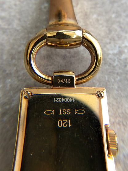 GUCCI Quartz Watch Gold Vintage gtrsvm