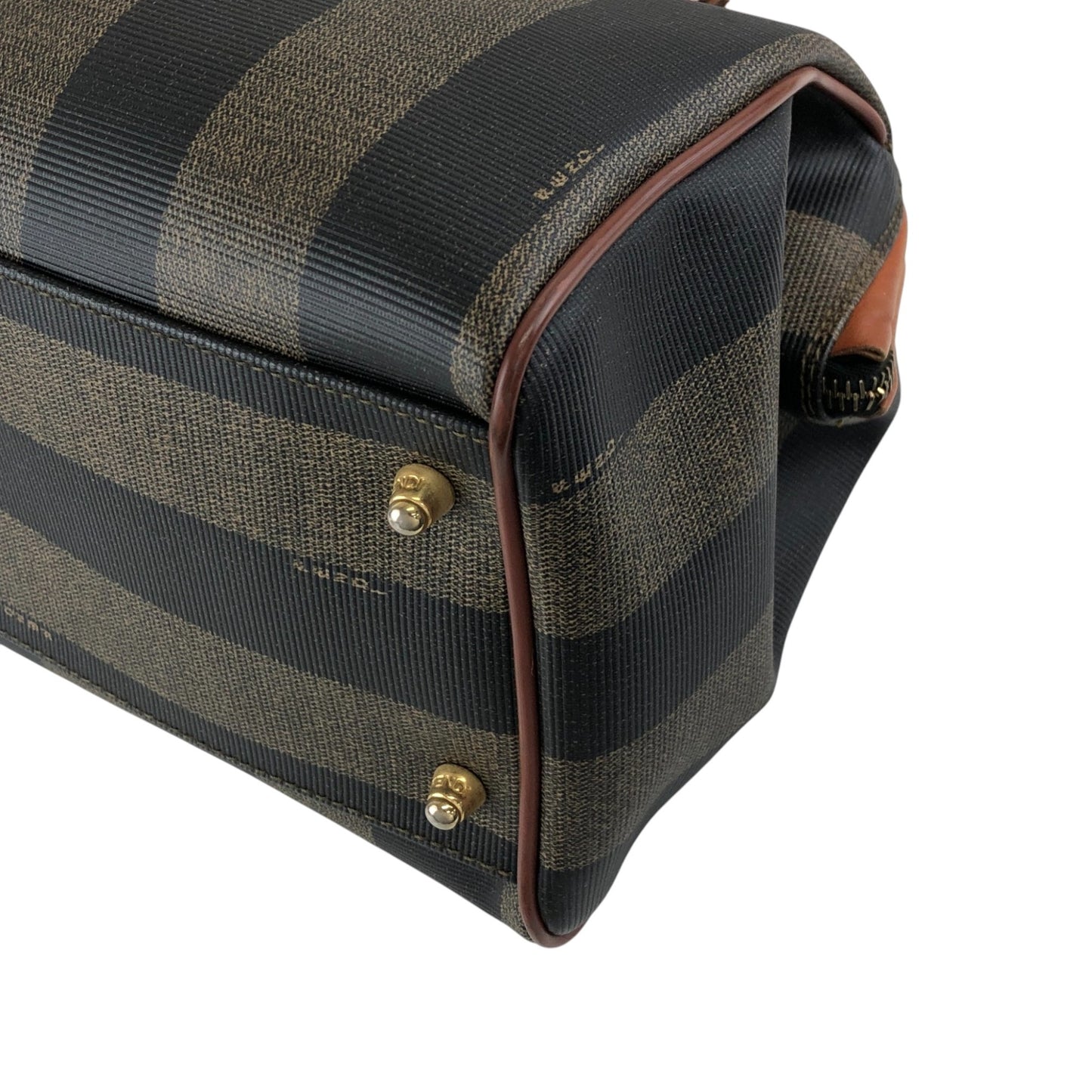 FENDI Pecan Two-way Handbag Shoulder bag Brown Vintage pxf38p