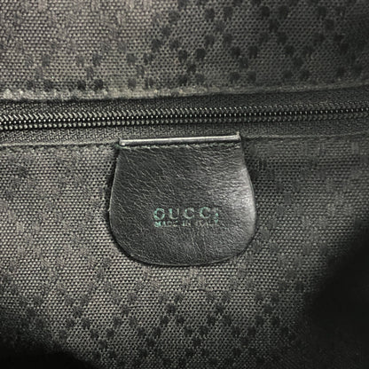 GUCCI Bamboo Backpack Black Vintage rhm2ys