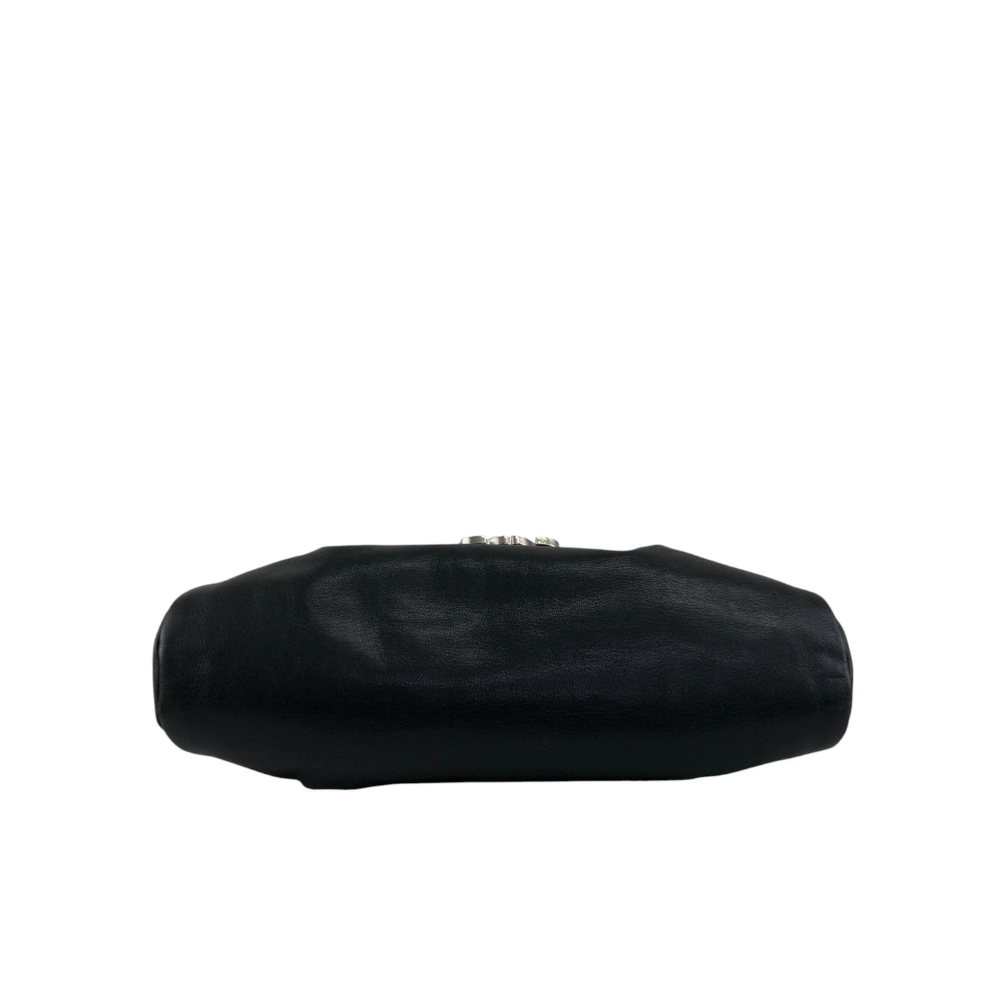 LOEWE Anagram Handbag Black Vintage sf28ij