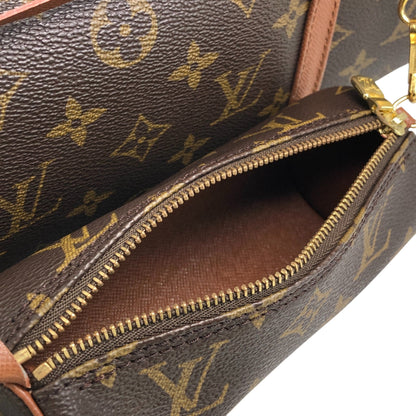 LOUIS VUITTON Monogram Handbag Brown M51365 Vintage zykjuk