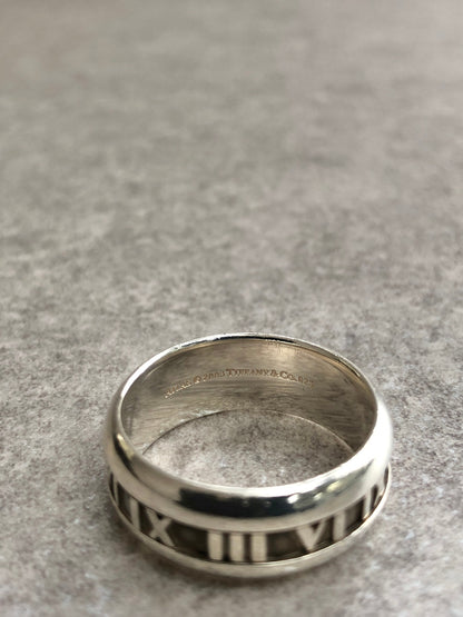 Tiffany & Co. Ring Silver Vintage 52zcxe