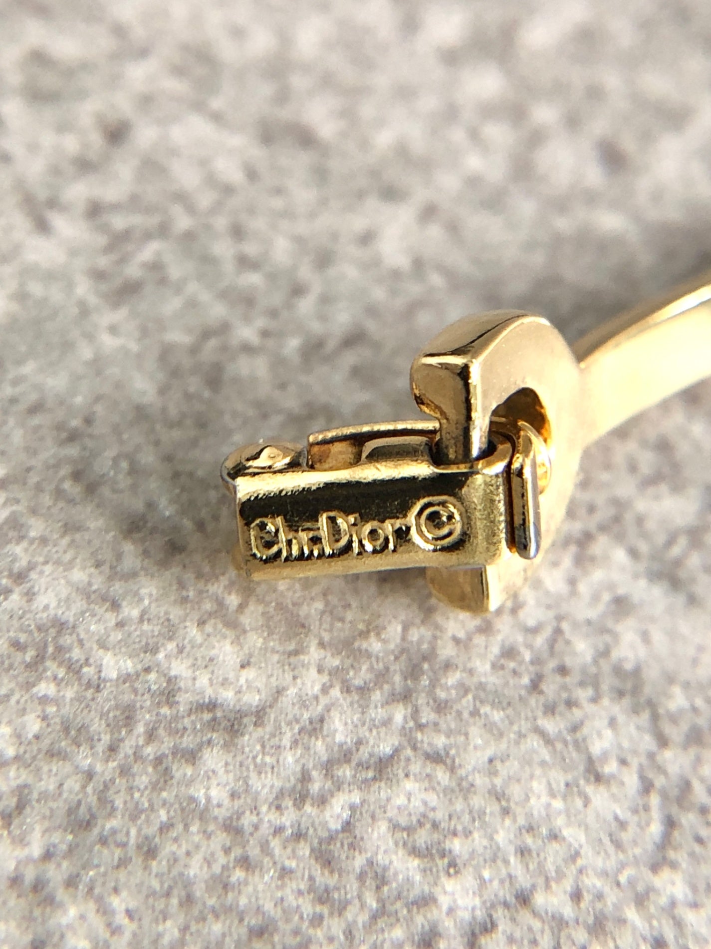 Christian Dior Bracelet Gold Vintage 62xt27