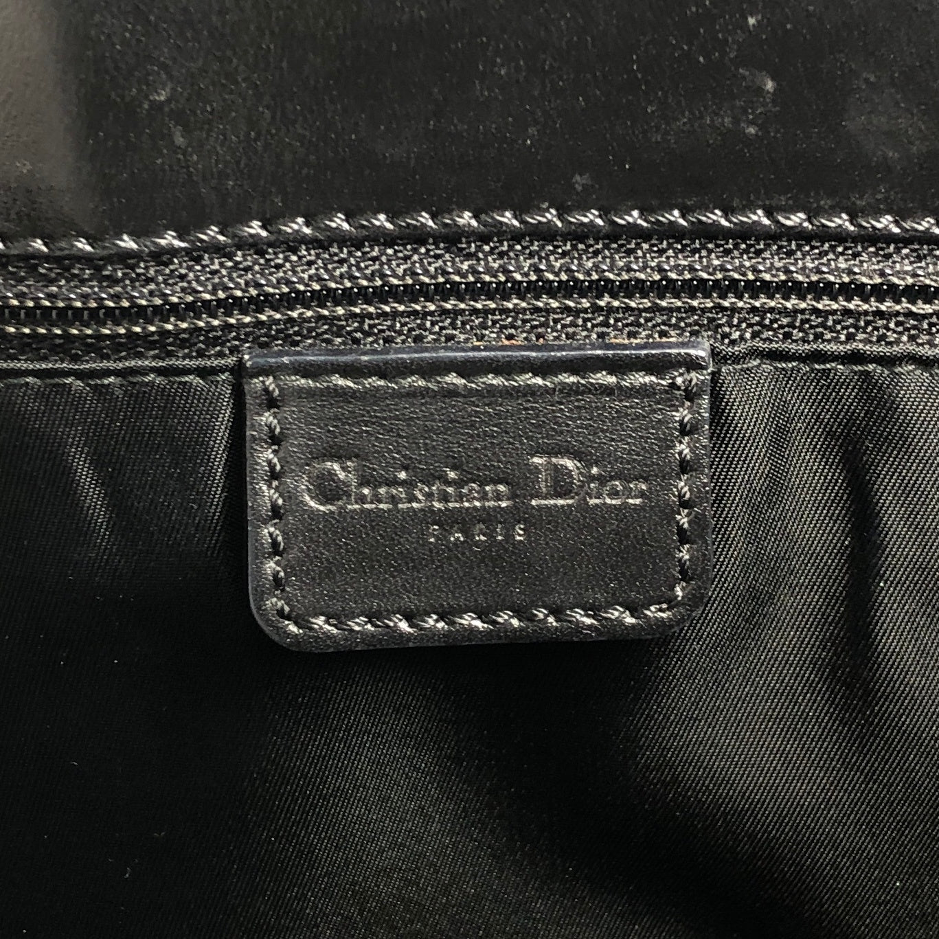 Christian Dior Street Chic Logo Totebag Black Vintage vpzvni