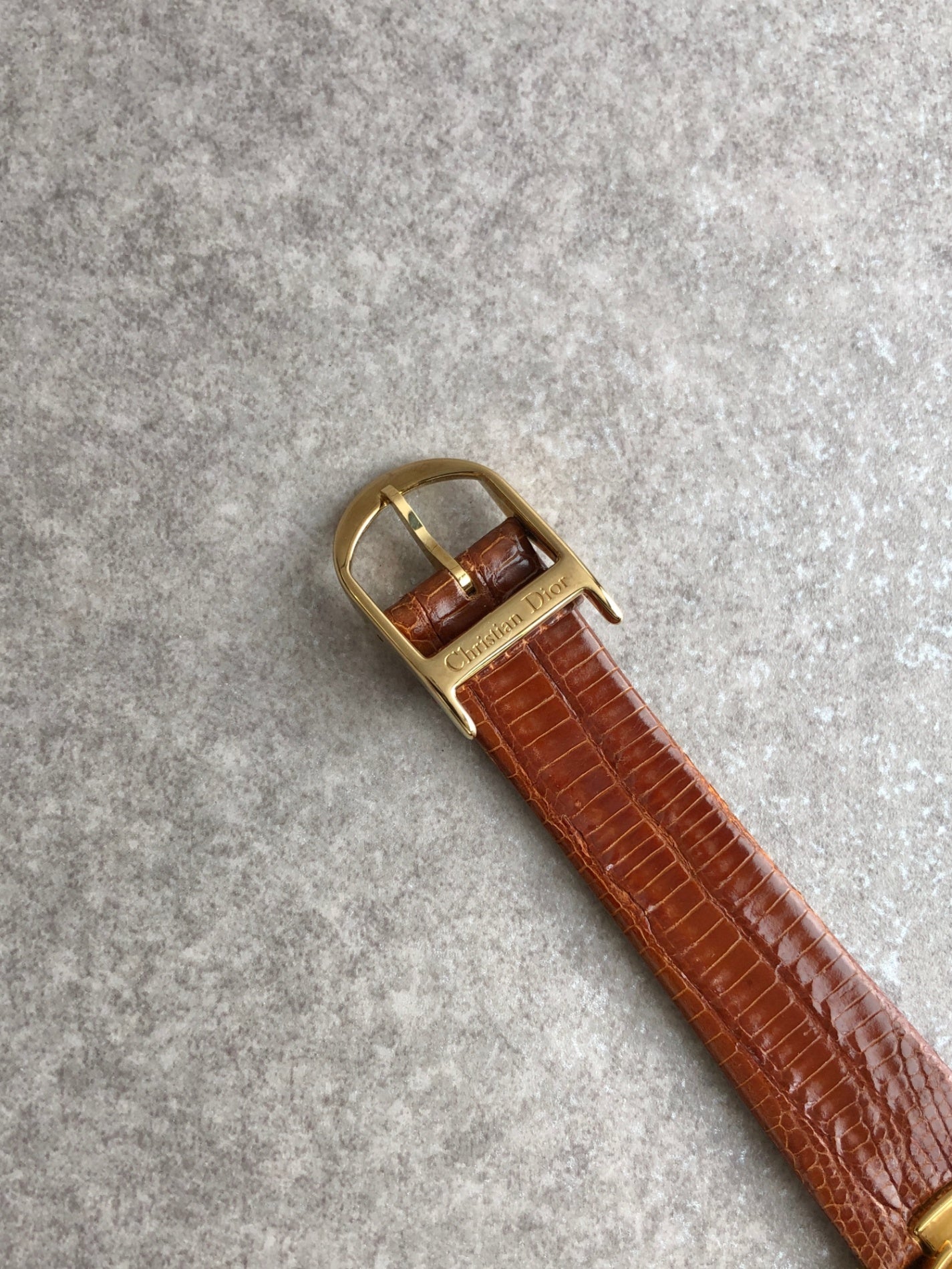 Christian Dior Watch Brown 3006 Vintage kkbdfr