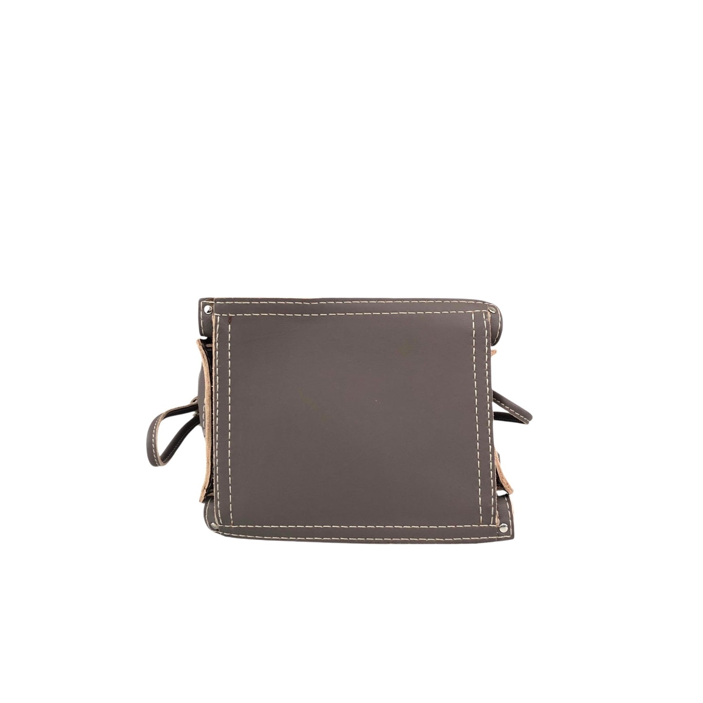 LOEWE Anagram Handbag Totebag Brown Vintage cgduag