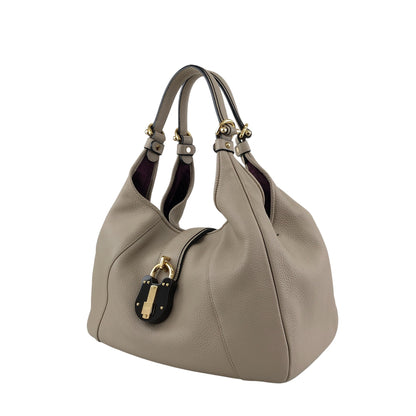 LOEWE Handbag Hobobag Beige Vintage cc6kmu