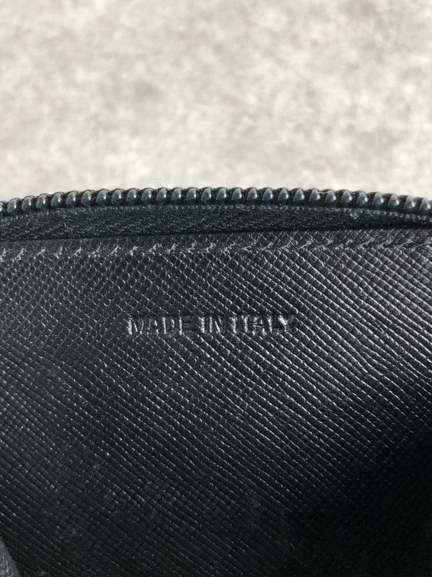 PRADA Tessuto Triangle Logo Coin Purse Black Vintage 4nbjju